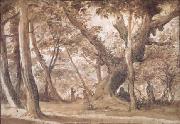 Claude Lorrain Wooded View (mk17) USA oil painting artist